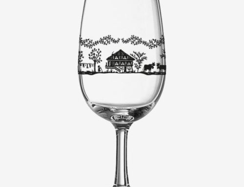 Verres avec impression Poya